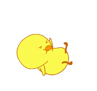 🐥 emoji Cute Duck || @LeninSticker Telegram sticker 7 of 24