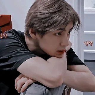 ⛔️ emoji BTS V @GYUREXNXX Telegram sticker 23 of 50