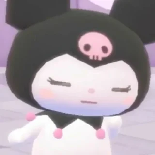 😇 emoji 𓏲࣪  kuromi unfilt! {❀- @scribbnle} Telegram sticker 13 of 15