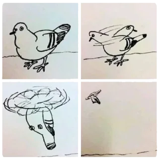 🐦 emoji やっぱり行く Telegram sticker 17 of 120