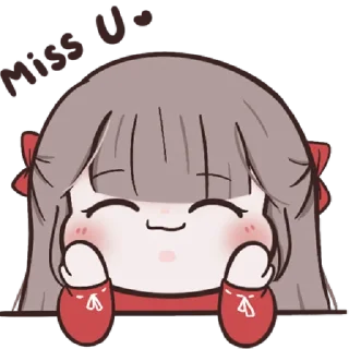 👩 emoji Chubby Girl [ ENG Ver. ] @wearexosticker Telegram sticker 5 of 40
