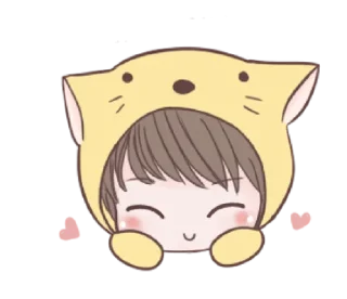 👶 emoji ⋆ I’m Yours Eng Ver ࿈ @petiteyeux ♡% Telegram sticker 7 of 40