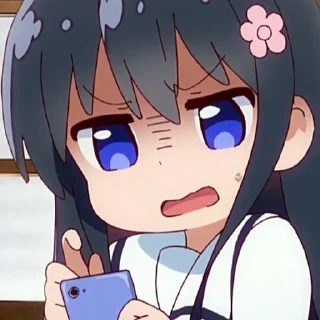 ☺️ emoji hana shirosaki @linfta Telegram sticker 8 of 26