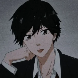 🖤 emoji mabuchi kou @nataliesindie Telegram sticker 14 of 40