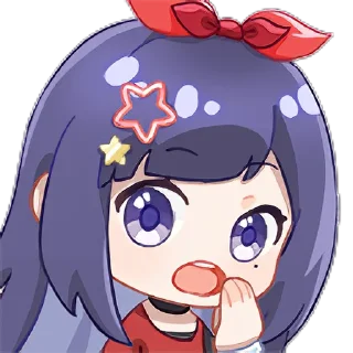 🤭 emoji 贝拉 Telegram sticker 15 of 25