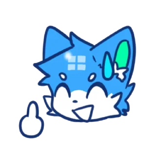 😡 emoji 泰茜不知道哦 Telegram sticker 10 of 15