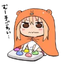 😖 emoji UMARU Telegram sticker 13 of 39
