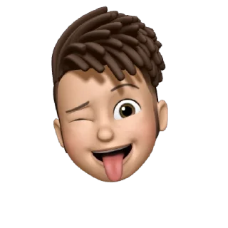 😜 emoji Memoji • Apple Telegram sticker 9 of 36