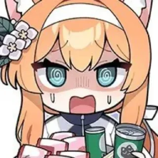 😵‍💫 emoji ❀  藍 沢 ¹ Telegram sticker 24 of 118