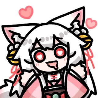 ❤️ emoji 狐汐初灸1 @zhaxia_cn Telegram sticker 13 of 16