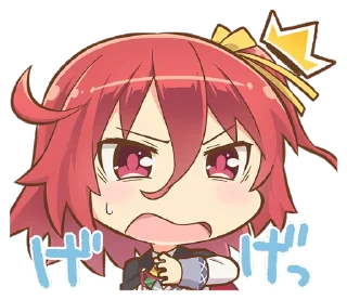 😨 emoji オンゲキ 公式スタンプ Telegram sticker 9 of 40