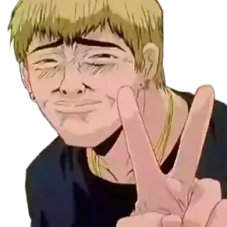 🤭 emoji Great Teacher Onizuka Telegram sticker 12 of 19