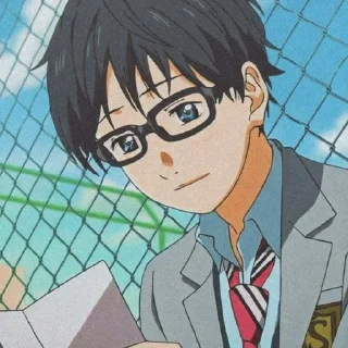 🙃 emoji Arima Kousei : @Arimatika_bot Telegram sticker 11 of 27
