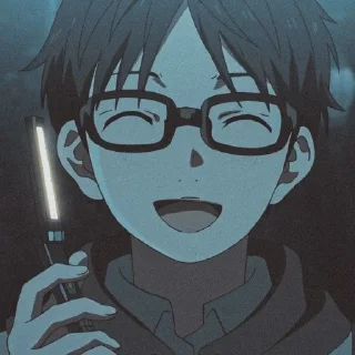 👓 emoji Arima Kousei : @Arimatika_bot Telegram sticker 16 of 27