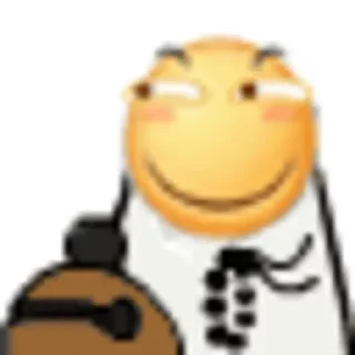 😏 emoji Stay贴纸2 Telegram sticker 7 of 23