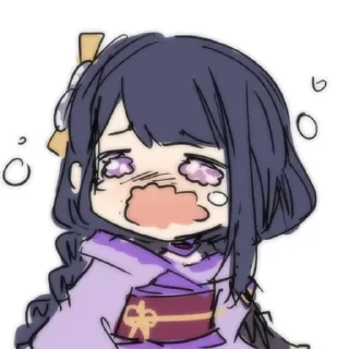 🗯 emoji Raiden @KazuCredit Telegram sticker 8 of 40