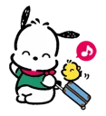 ✈ emoji Pochacco Telegram sticker 21 of 35