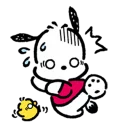 😰 emoji Pochacco Telegram sticker 18 of 35
