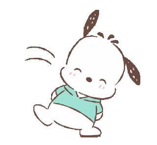 🤪 emoji Pochacco Alv @tikelmu Telegram sticker 13 of 25