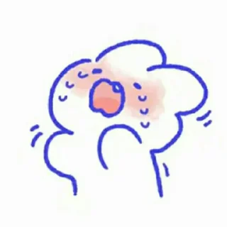 😭 emoji Kawaii bunnie 🎀 Telegram sticker 21 of 34