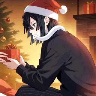 🌟 emoji 𝙰𝚗𝚒𝚖𝚎 𝙲𝚑𝚛𝚒𝚜𝚝𝚖𝚊𝚜 🎄 @Hanim1O :: @fSti Telegram sticker 12 of 95