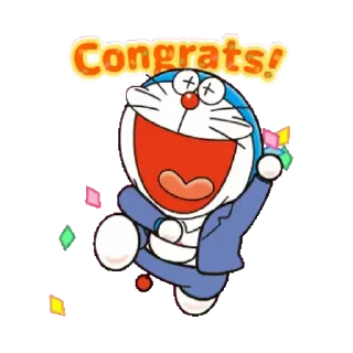 😊 emoji Doraemon @Private_Stickers • @HRITU_BIO Telegram sticker 21 of 22