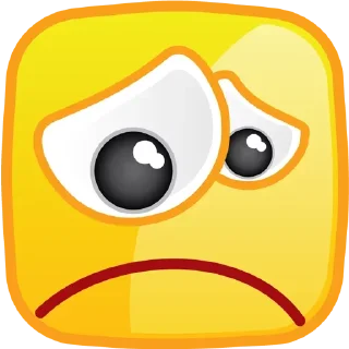 🙁 emoji Emotions @Private_stickers | @Hritu_Bio Telegram sticker 13 of 36
