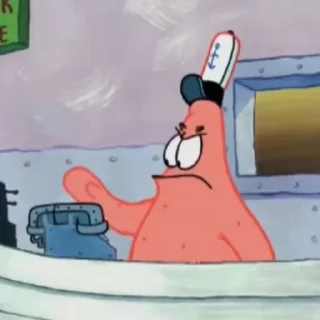 ⭐️ emoji あ . Patrick Star | @SEXXIESTANGEL Telegram sticker 10 of 40