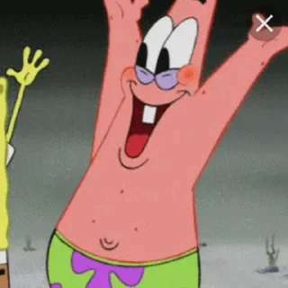 🧠 emoji Patrick Star ~ Telegram sticker 15 of 61