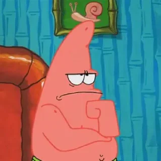 🧠 emoji Patrick Star ~ Telegram sticker 21 of 61