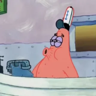 ⭐️ emoji あ . Patrick Star | @SEXXIESTANGEL Telegram sticker 9 of 40