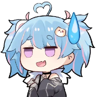 😅 emoji 星汐Seki @CNVTB_EMOJI Telegram sticker 16 of 50