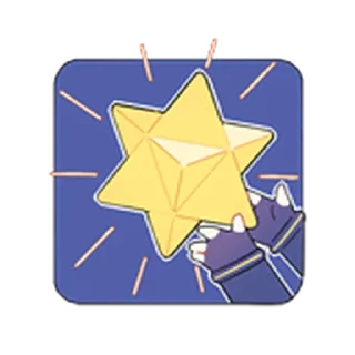 ⭐ emoji 星尘·Stardust Telegram sticker 8 of 15