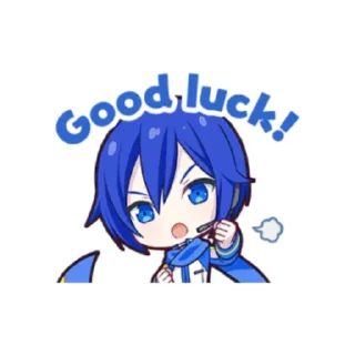 Sticker from KAITO Stamps! @ProjectSekaiSticker - @iintoTheNight