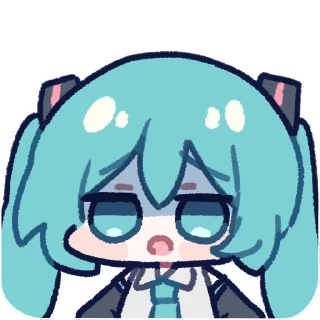 🌚 emoji mikumiku @Man5say Telegram sticker 21 of 65