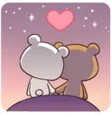 👫 emoji Bears in Love Telegram sticker 18 of 40
