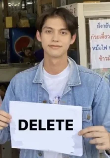 Sticker from thai meme's