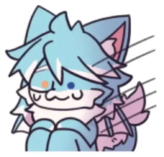 😥 emoji 大狗子欧狼 Telegram sticker 8 of 15