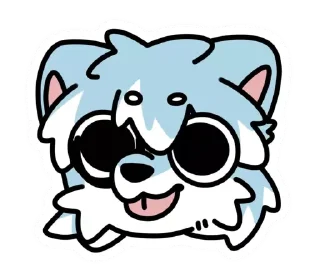 😛 emoji 大狗子欧狼 Telegram sticker 13 of 15