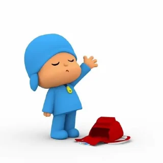 😏 emoji POCOYO Telegram sticker 14 of 28