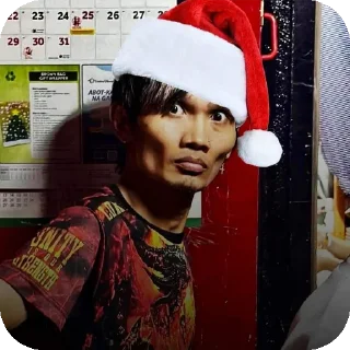 🎩 emoji kuro christmas edition stickers. Telegram sticker 16 of 41