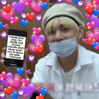 😍 emoji BTS BUCIN @bang7anstickers Telegram sticker 9 of 45