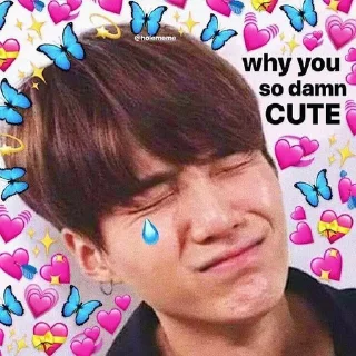 😍 emoji BTS BUCIN @bang7anstickers Telegram sticker 12 of 45