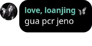 Sticker from lov