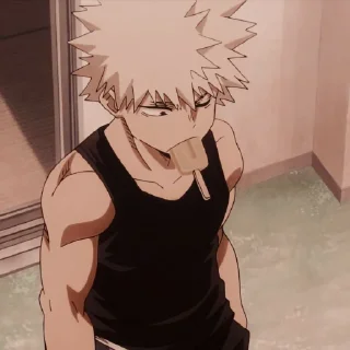 Sticker from Katsuki bakugou - @lovelyhelpeu