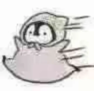 🌝 emoji 小企鹅表情包 by-YU_Iwan🌝✨ Telegram sticker 3 of 17