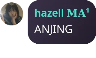 💋 emoji ini punya hazel y Telegram sticker 12 of 12