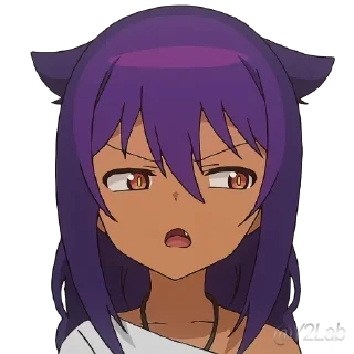 😒 emoji Jahy-sama wa Kujikenai! • @Y2Lab Telegram sticker 14 of 36