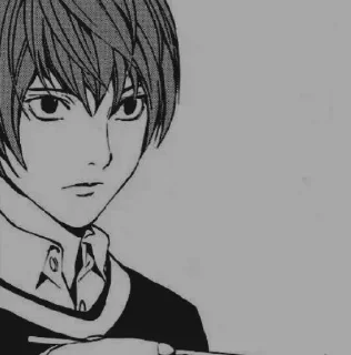 📓 emoji Light yagami  :: @Hanim1O Telegram sticker 9 of 120