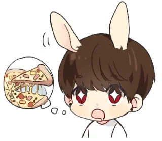 🤖 emoji tinybun boy with @sugarcunt Telegram sticker 12 of 40